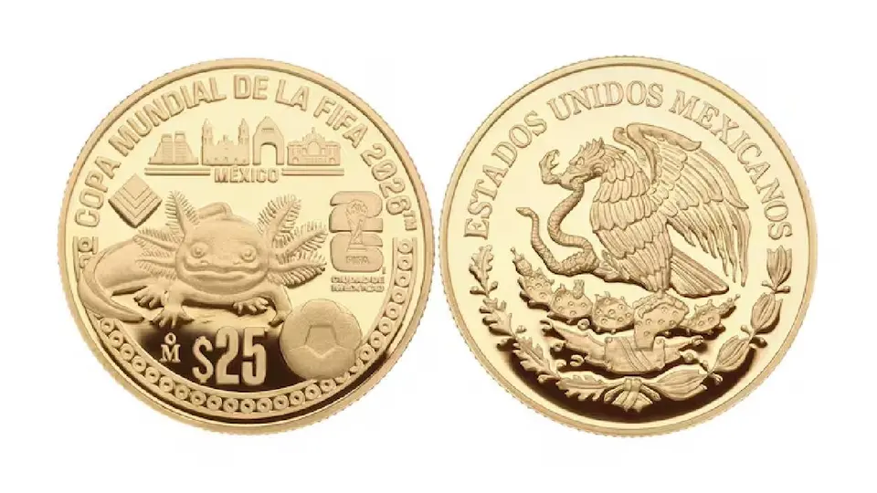 Monedas conmemorativas sede CDMX. / BBVA