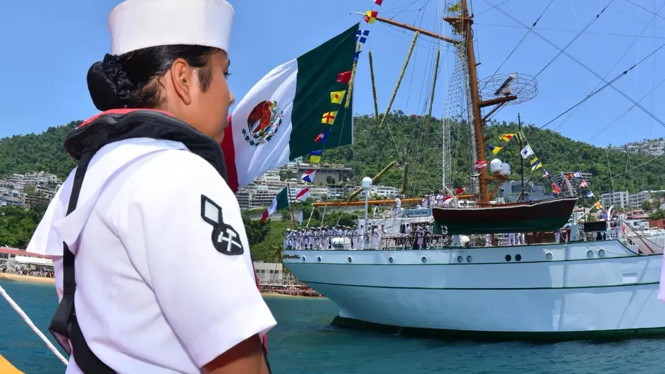 El Buque Escuela Cuauhtémoc tiene programadas escalas en cinco destinos diferentes / FB: @SEMARMX