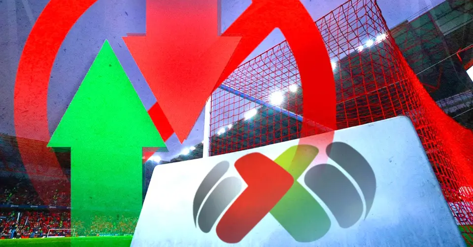 ROTA ASCENSO DESCENSO LIGA MX | RÉCORD