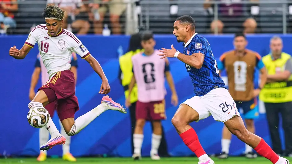 Lamine Yamal con la Selección de España en el Mundial 2026 | IMAGO 7