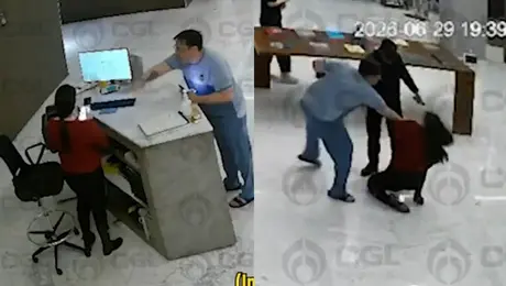Recepcionista golpeada en hotel de Santa Fe rompe el silencio: “Nunca se me va a olvidar su rostro”