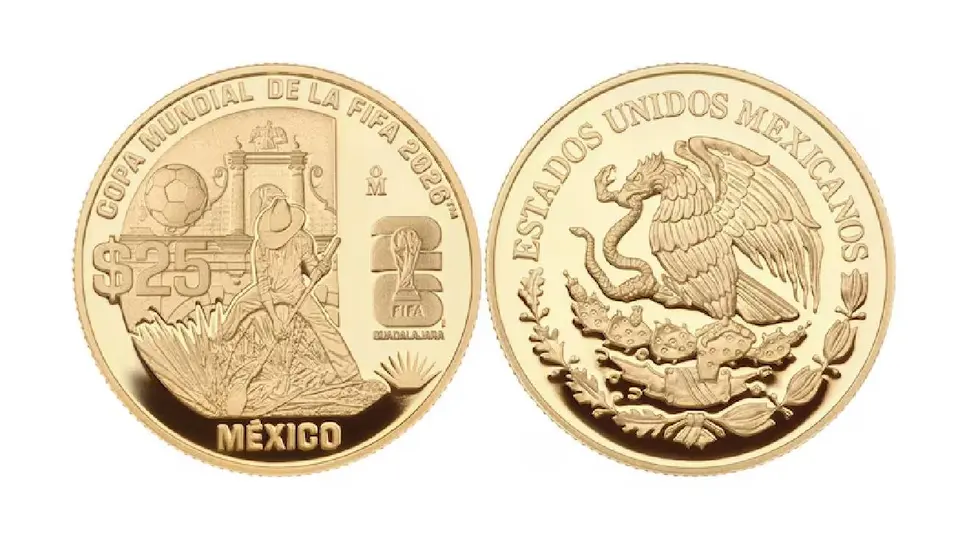 Monedas conmemorativas sede Guadalajara. / BBVA