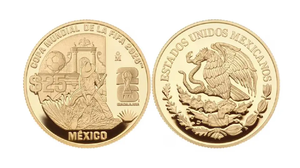 Monedas conmemorativas sede Guadalajara. / BBVA