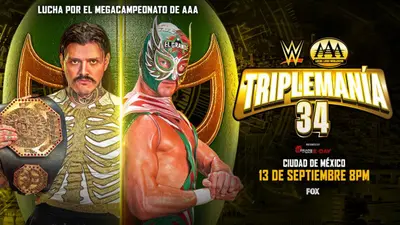 ¡1.ª lucha de TripleManía 34! El Grande Americano vs. Dominik Mysterio por el Megacampeonato AAA