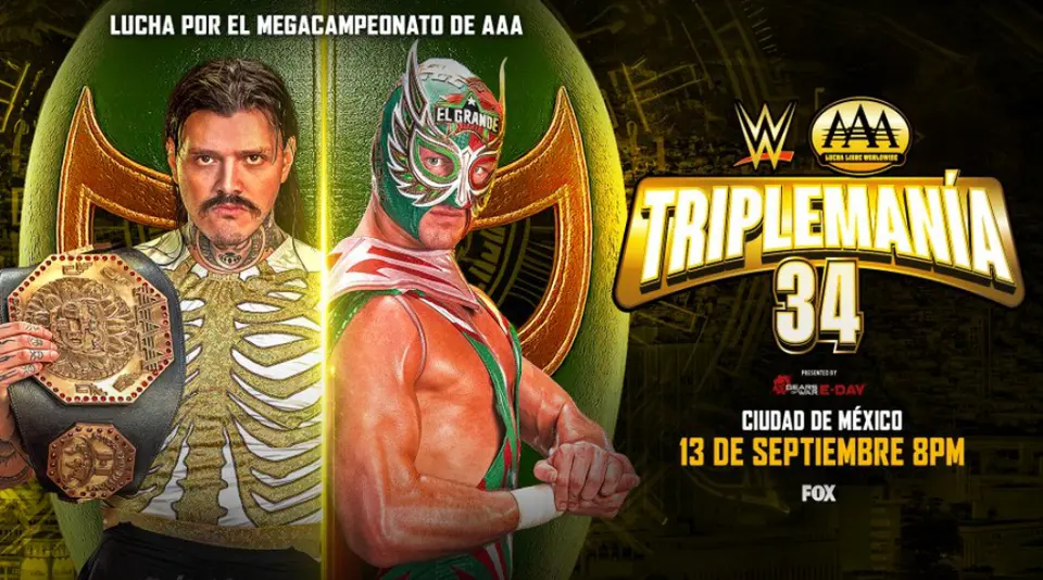Primera lucha confirmada para TripleMania 34 | AAA