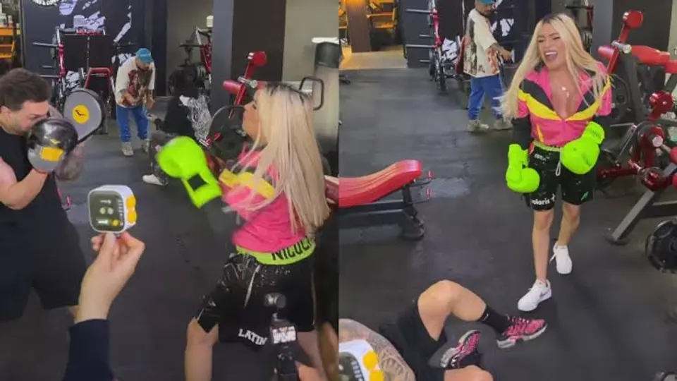 La influencer aceptó el reto de subir al cuadrilátero, aunque todavía desconoce quién será su rival./ RS