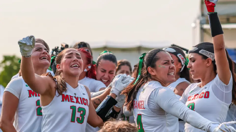 México femenil flag football | FMFA