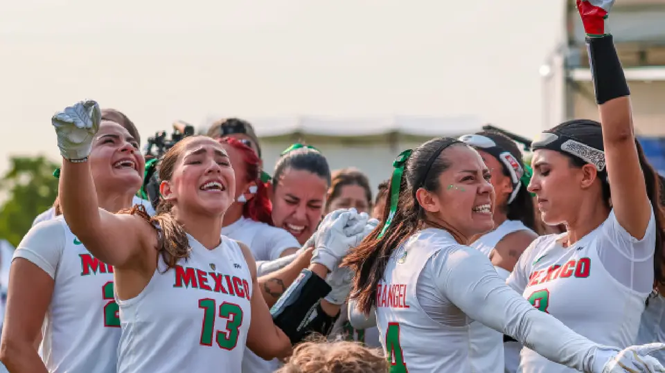 México femenil flag football | FMFA
