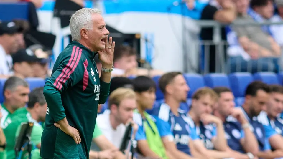 José Mourinho con Real Madrid en el amistoso contra Schalke 04 | AP