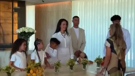 Así fue la exclusiva boda de Cristiano Ronaldo con Georgina Rodríguez