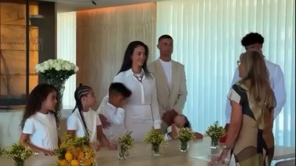 Así fue la exclusiva boda de Cristiano Ronaldo con Georgina Rodríguez