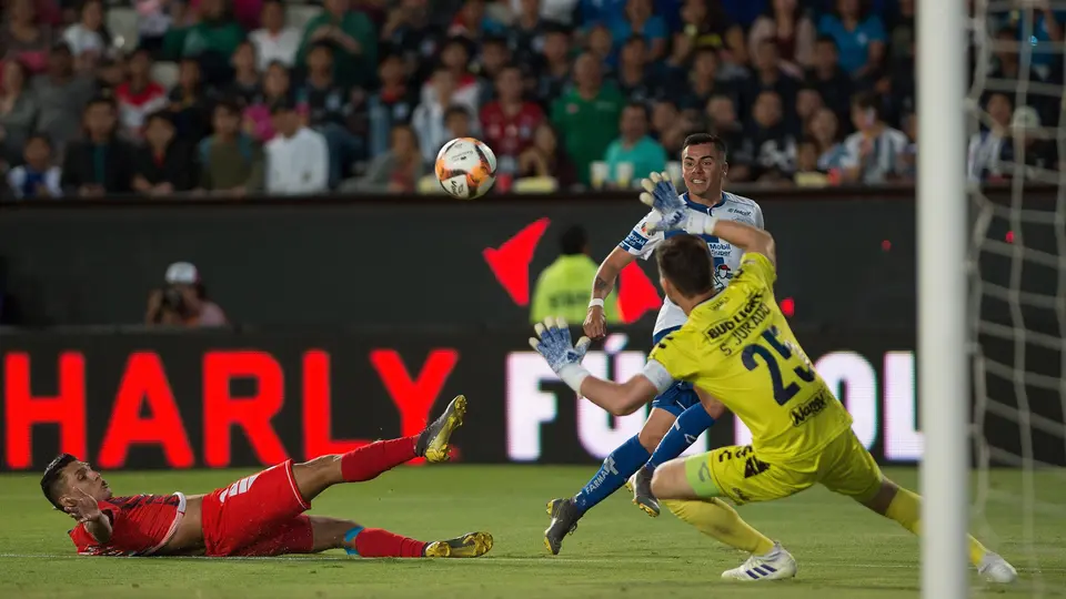 Sebastián Jurado en el partido de Pachuca contra Veracruz en el Clausura 2019 | MEXSPORT
