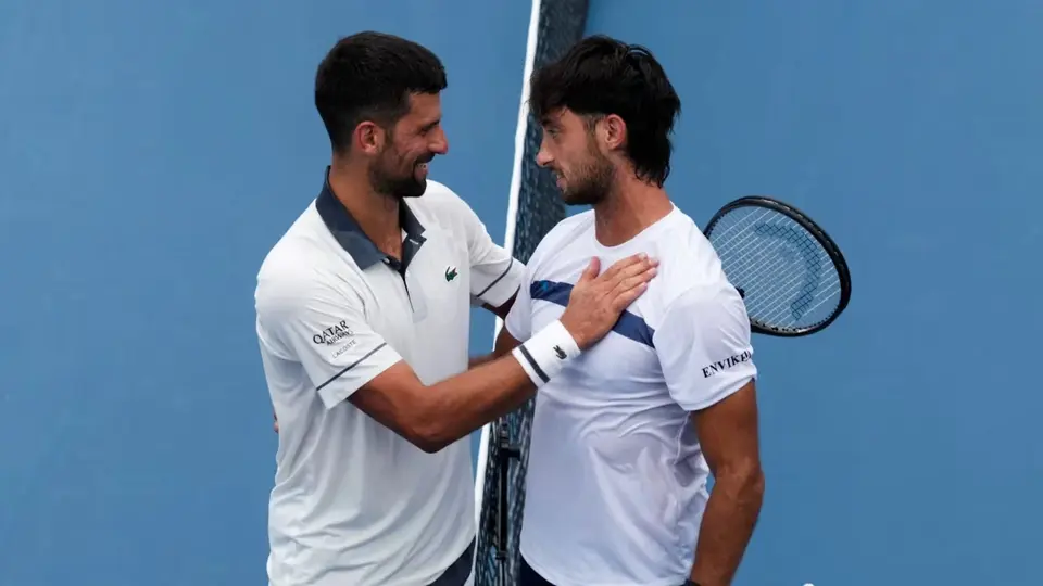 Djokovic felicitó a Tirante por el triunfo | ATP