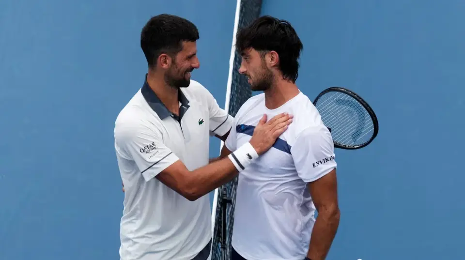 Djokovic felicitó a Tirante por el triunfo | ATP