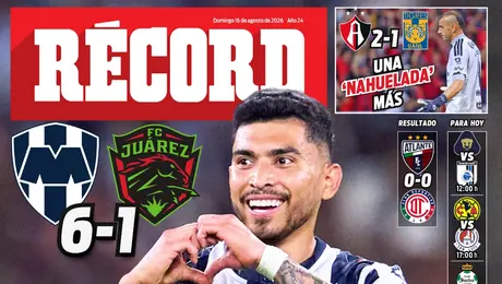 Portada RÉCORD 16 de agosto de 2026