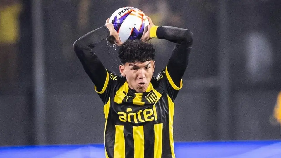 Brian Barboza, en Peñarol | @Matevazquezz2