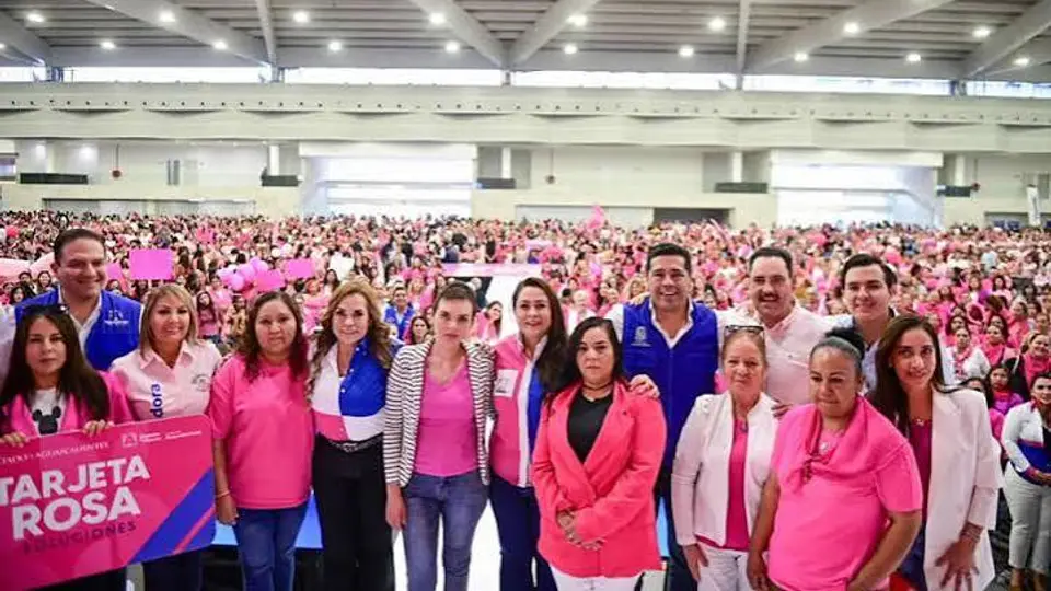 Mujeres podrán acceder a un apoyo económico de 2 mil pesos bimestrales mediante el programa Tarjeta Rosa Soluciones 2026./ Especial