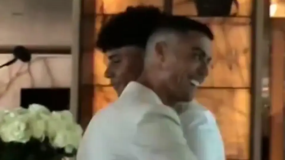 Imágenes de la boda católica de Cristiano Ronaldo y Georgina