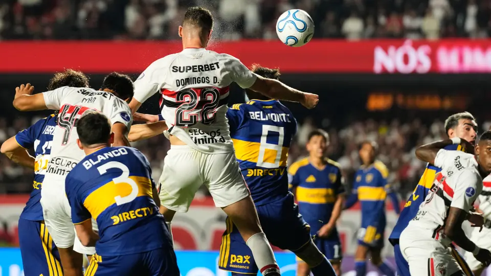 Sao Paulo en busca del gol ante Boca Juniors | AP