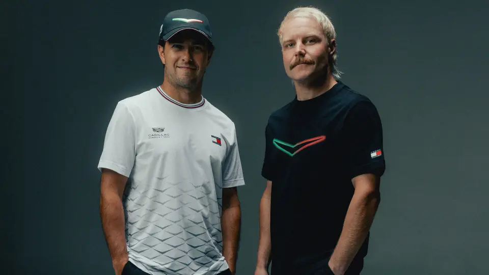 Checo y Bottas presumieron la nueva colección | cadillacf1