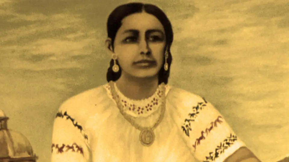 Antonia Nava de Catalán, conocida como “La Generala”, fue una de las mujeres que participaron en la lucha por la Independencia de México. / Especial