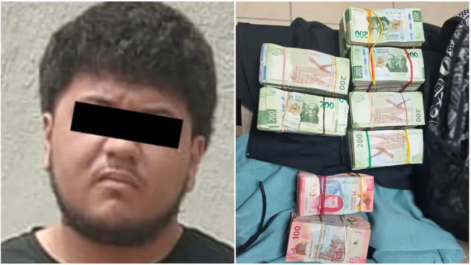 ¿Qué hacía con 500 mil pesos? Detienen a joven durante operativo en el Zócalo