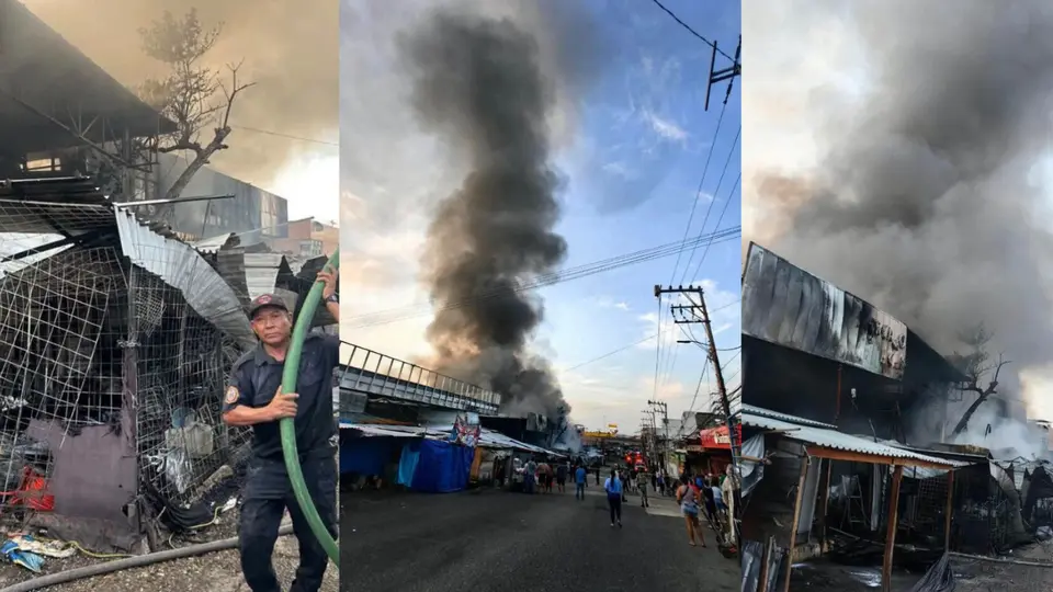 El incendio comenzó durante las primeras horas de este miércoles. / RS