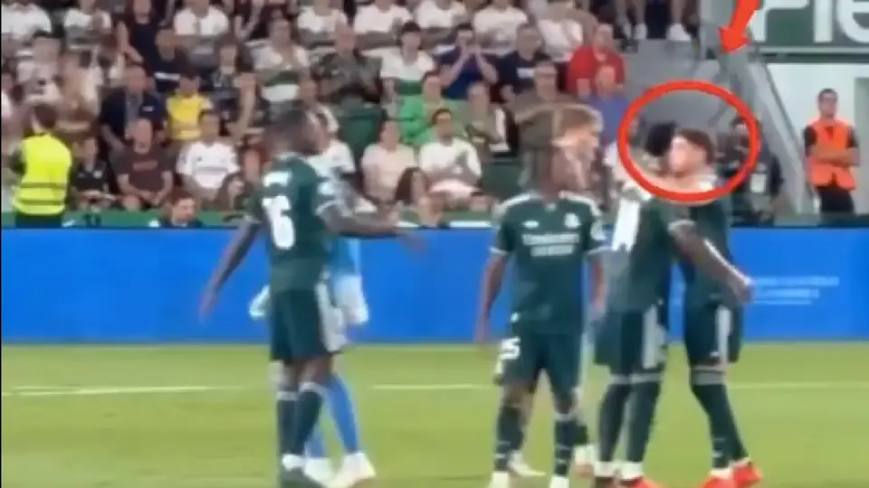 ¿Y el vestidor roto? Tchouaméni y Valverde se enfrascan en abrazo tras la victoria del Real Madrid