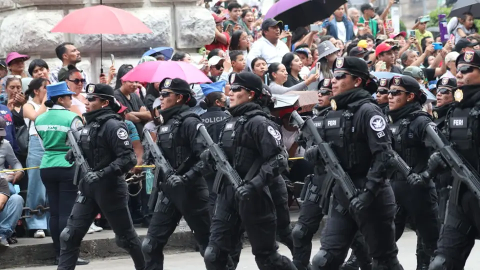 El Desfile Militar es uno de los actos centrales de las celebraciones patrias del 16 de septiembre.