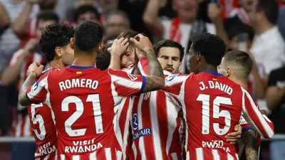 Obed Vargas se queda en la banca en goleada de Atlético de Madrid contra Osasuna