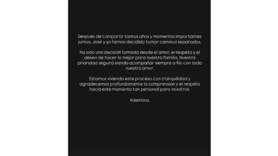 J Balvin y Valentina Ferrer tienen un hijo en común, Río, nacido en junio de 2021./ Captura de pantalla