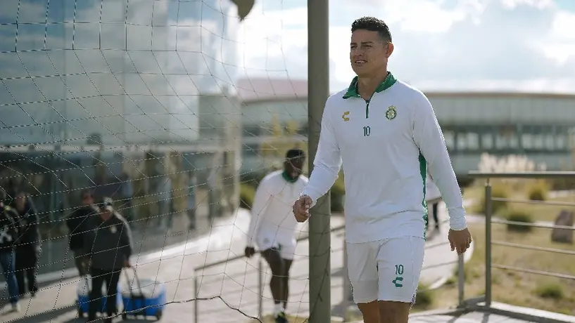 Lista la fecha de presentación de James Rodríguez en el Estadio León