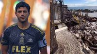 Así quedó la casa de Carlos Vela, tras los incendios en Los Ángeles