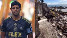 Así quedó la casa de Carlos Vela, tras los incendios en Los Ángeles
