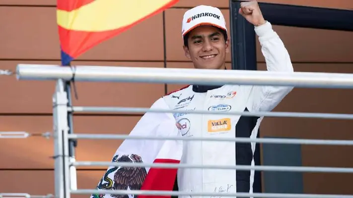 Jesse Carrasquedo, piloto mexicano, queda tercero en Fórmula Regional del Medio Oriente