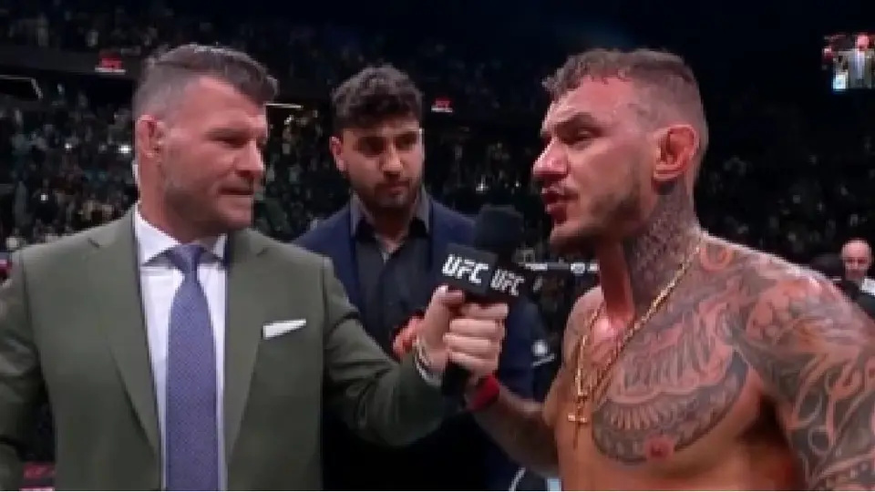 Renato Moicano ‘estalla’ contra Emmanuel Macron en función de la UFC celebrada en París