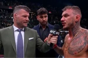 Renato Moicano ‘estalla’ contra Emmanuel Macron en función de la UFC celebrada en París