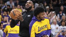 Magic Johnson llena de elogios a Bronny James: “Es un atleta con un espíritu competitivo”