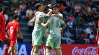 México Sub 23 goleó 4-1 a Panamá en el primero de sus dos partidos