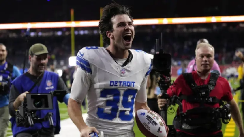 Jake Bates, de vender ladrillos a ser el héroe con los Lions: “Dios me puso aquí”