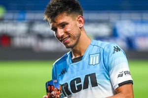 Jugador de Racing dedica título de Copa Sudamérica a su perro que murió antes de la Final