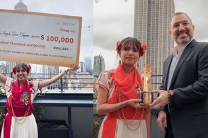 Mexicana que estudiaba en el Conalep recibe premio como Mejor Estudiante del Mundo