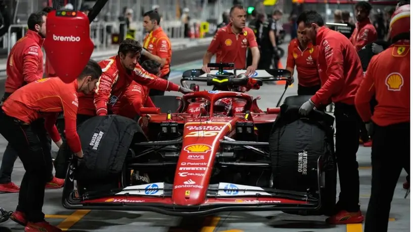 Charles Leclerc explotó contra Ferrari y Carlos Sainz en el Gran Premio de Las Vegas
