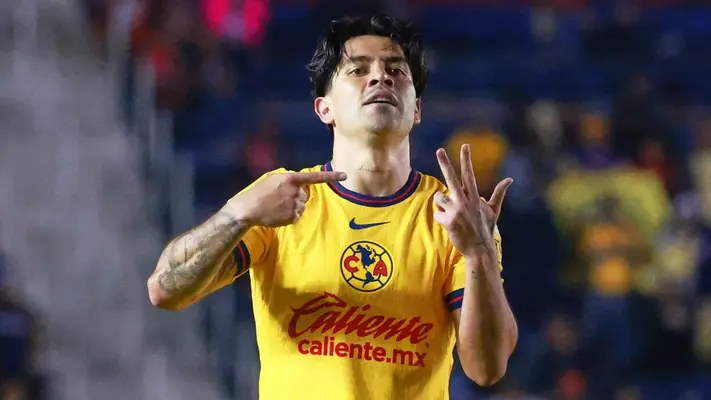 Víctor Dávila debuta con golazo como jugador del América ante Atlas
