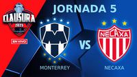 Monterrey vs Necaxa EN VIVO Liga MX Jornada 5 Clausura 2025
