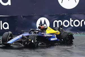 Alex Albon no podrá correr el Gran Premio de Brasil tras choque en qualy