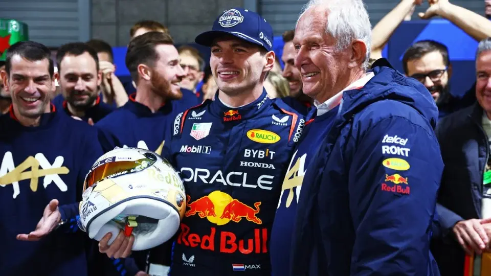 ¡Qué belleza! Así fue el casco que Max Verstappen recibió tras lograr su cuarto título de Fórmula 1