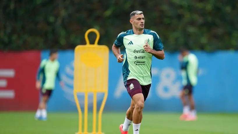 ¡Su primera vez! Germán Berterame ya viste los colores de la Selección Mexicana