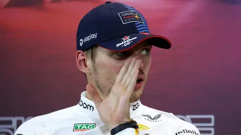Max Verstappen y su 'protesta' contra la FIA tras la qualy en el GP de Singapur