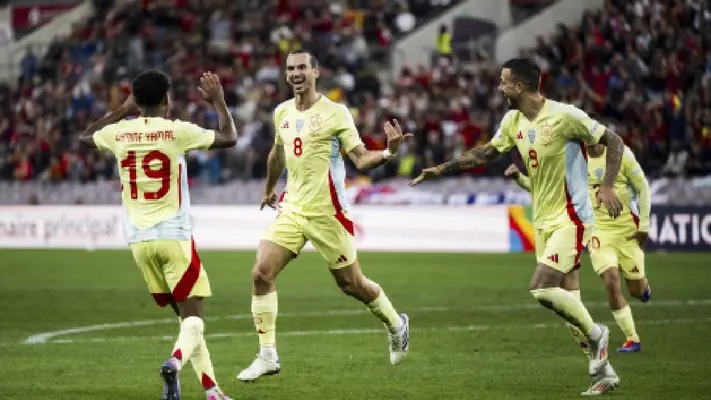 Doblete de Fabián Ruiz impulsa goleada de España sobre Suiza en la UEFA Nations League